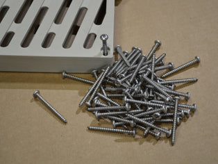 P10X2SSPHS-200 -- #10-12 X 2'' Philips Pan Head Screws (200)